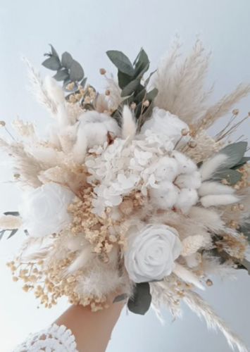 Bouquet de fleurs séchées